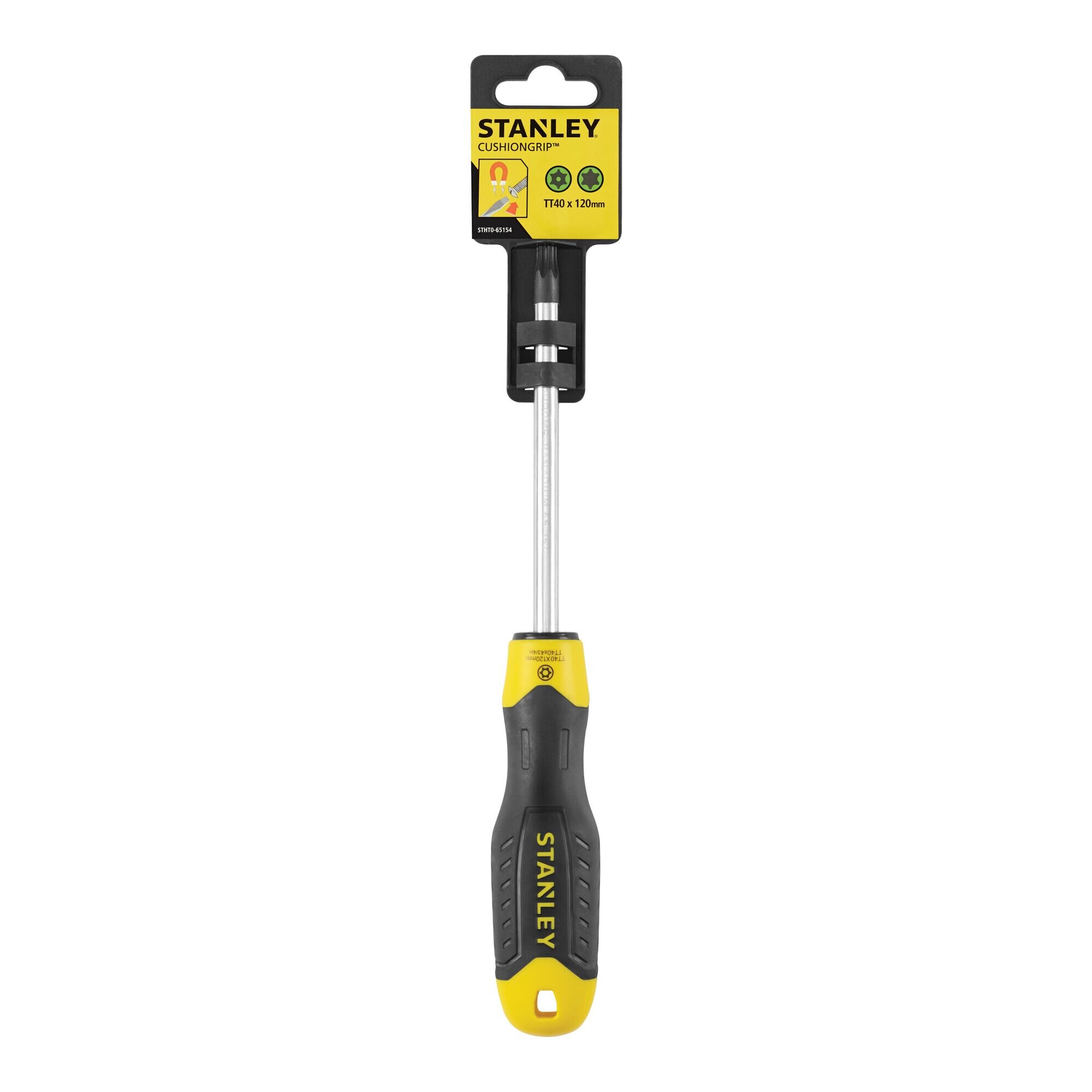Surubelnita cushiongrip Torx TT40 x 120 mm • Stanley STHT0-65154
