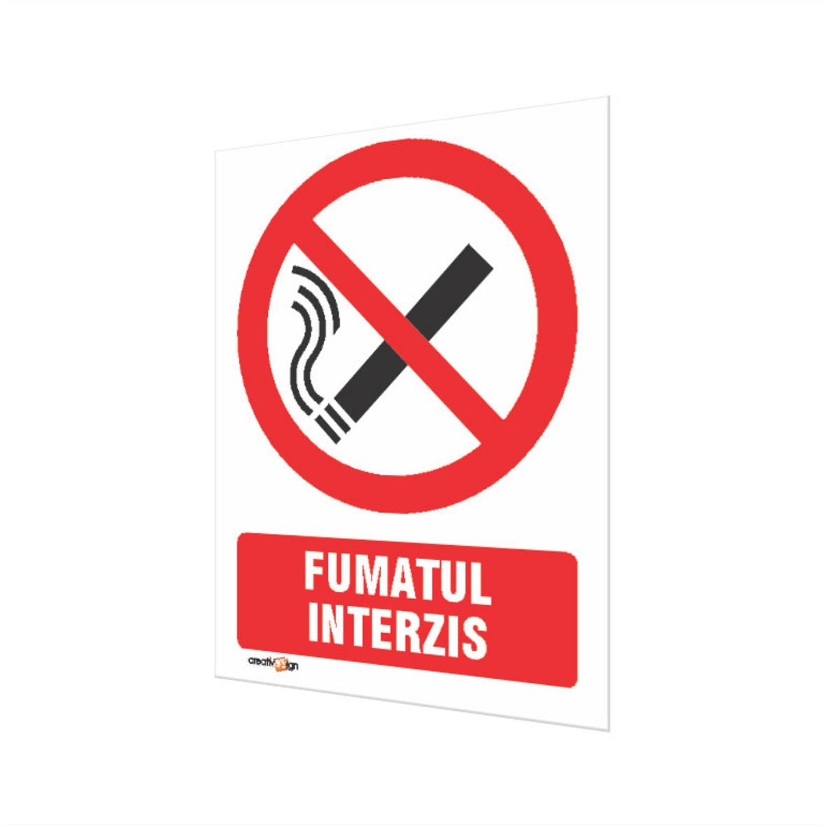 Indicator Fumatul Interzis 20 x 30cm