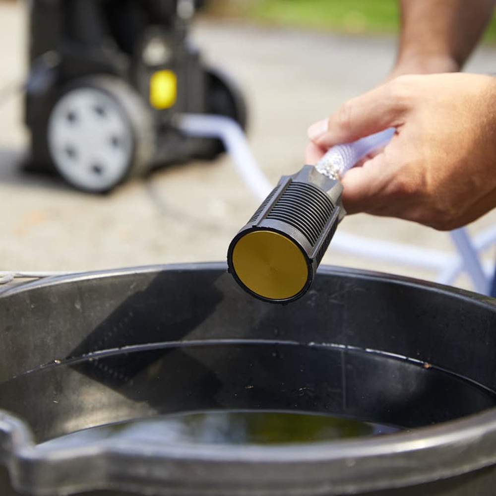 Kit furtun cu amorsare MAC ALLISTER, negru