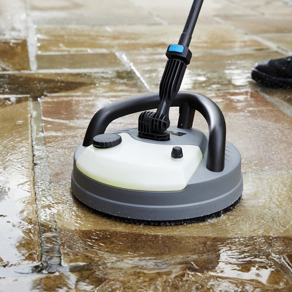 Perie curatare terase exterior MAC ALLISTER, negru