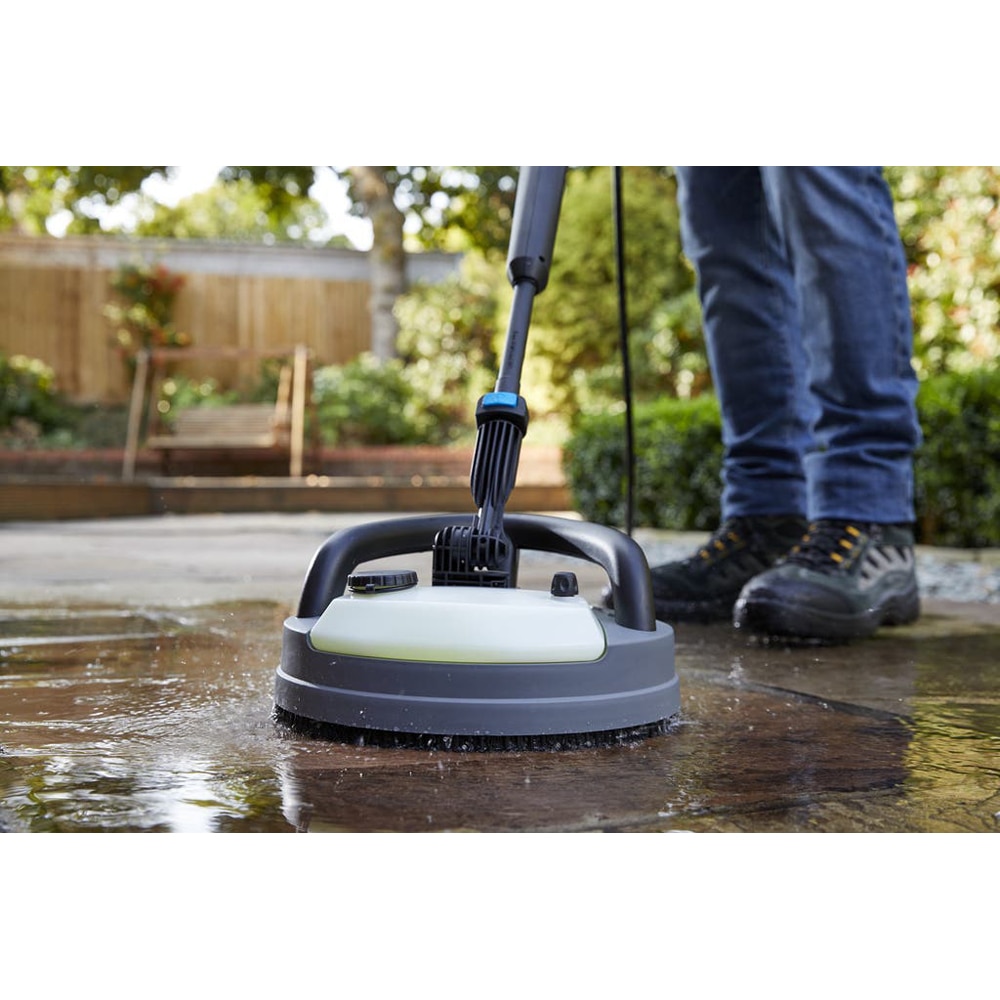 Perie curatare terase exterior MAC ALLISTER, negru