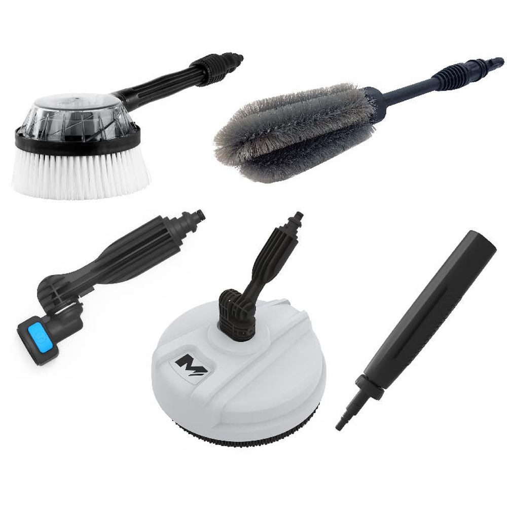 Kit curatare masina si casa MAC ALLISTER, negru