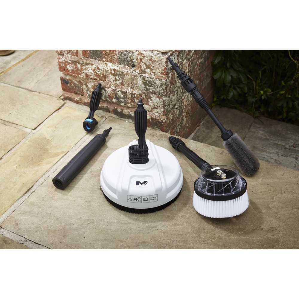 Kit curatare masina si casa MAC ALLISTER, negru