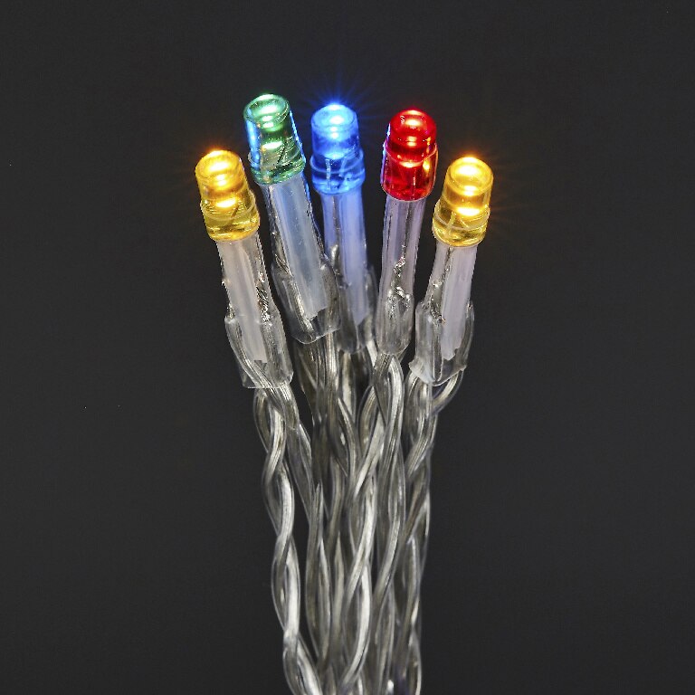 Ghirlanda luminoasa, 240 led-uri, 24.2 m, iluminare color