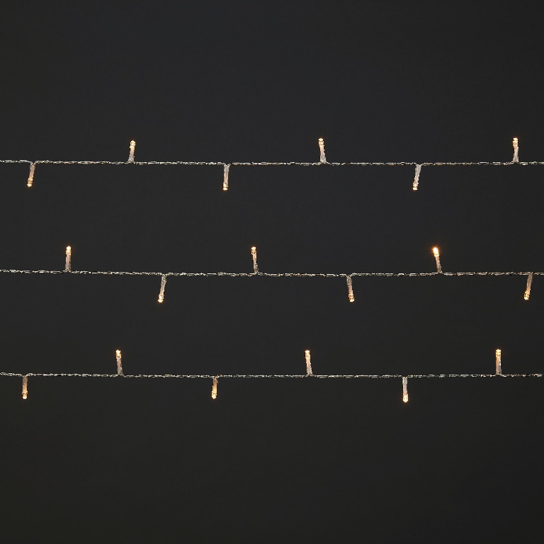 Ghirlanda luminoasa, 240 led-uri, 24.2 m, iluminare alb cald