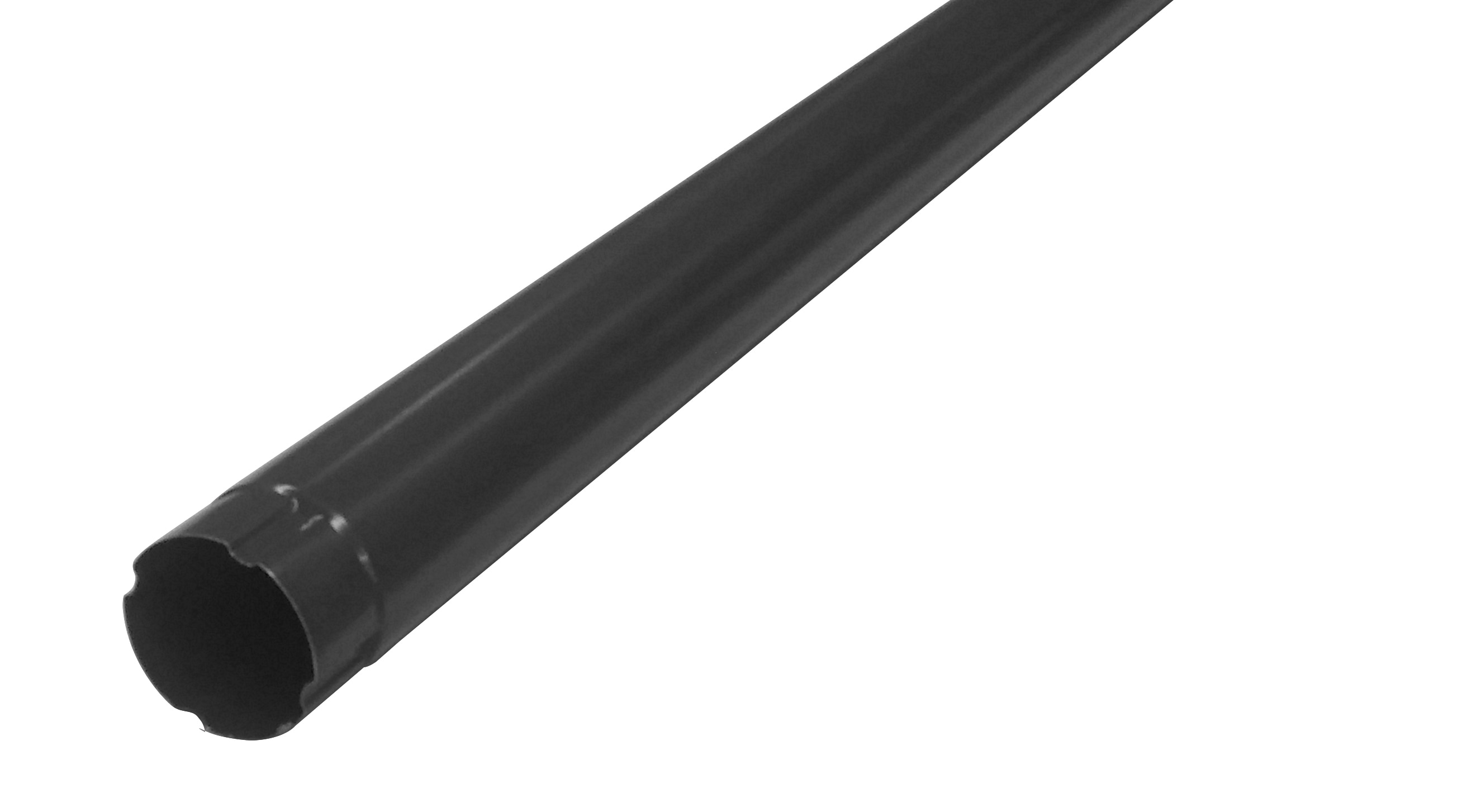 Prelungitor burlan L 1 m, D 90 mm, gri  Bravo