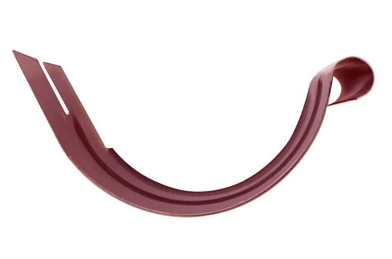 Bratara jgheab click, diametru 125 mm, maro inchis  Bravo