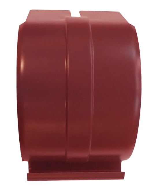 Bratara jgheab click, diametru 125 mm, maro inchis  Bravo