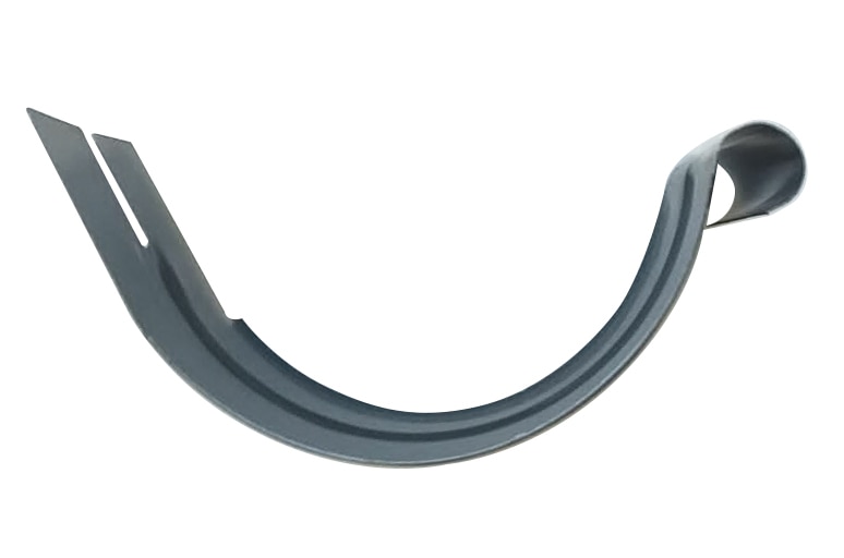 Bratara jgheab click D 125 mm, gri  Bravo