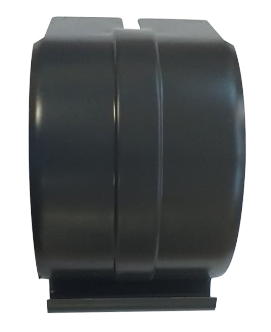 Bratara jgheab click D 125 mm, gri  Bravo