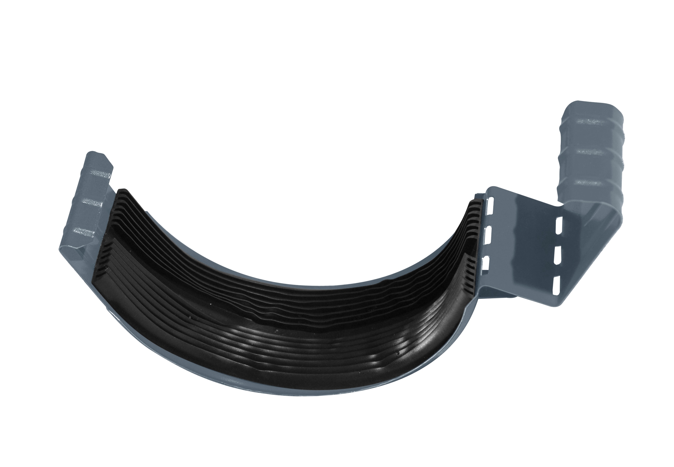 Bratara jgheab D 125 mm, gri  Bravo