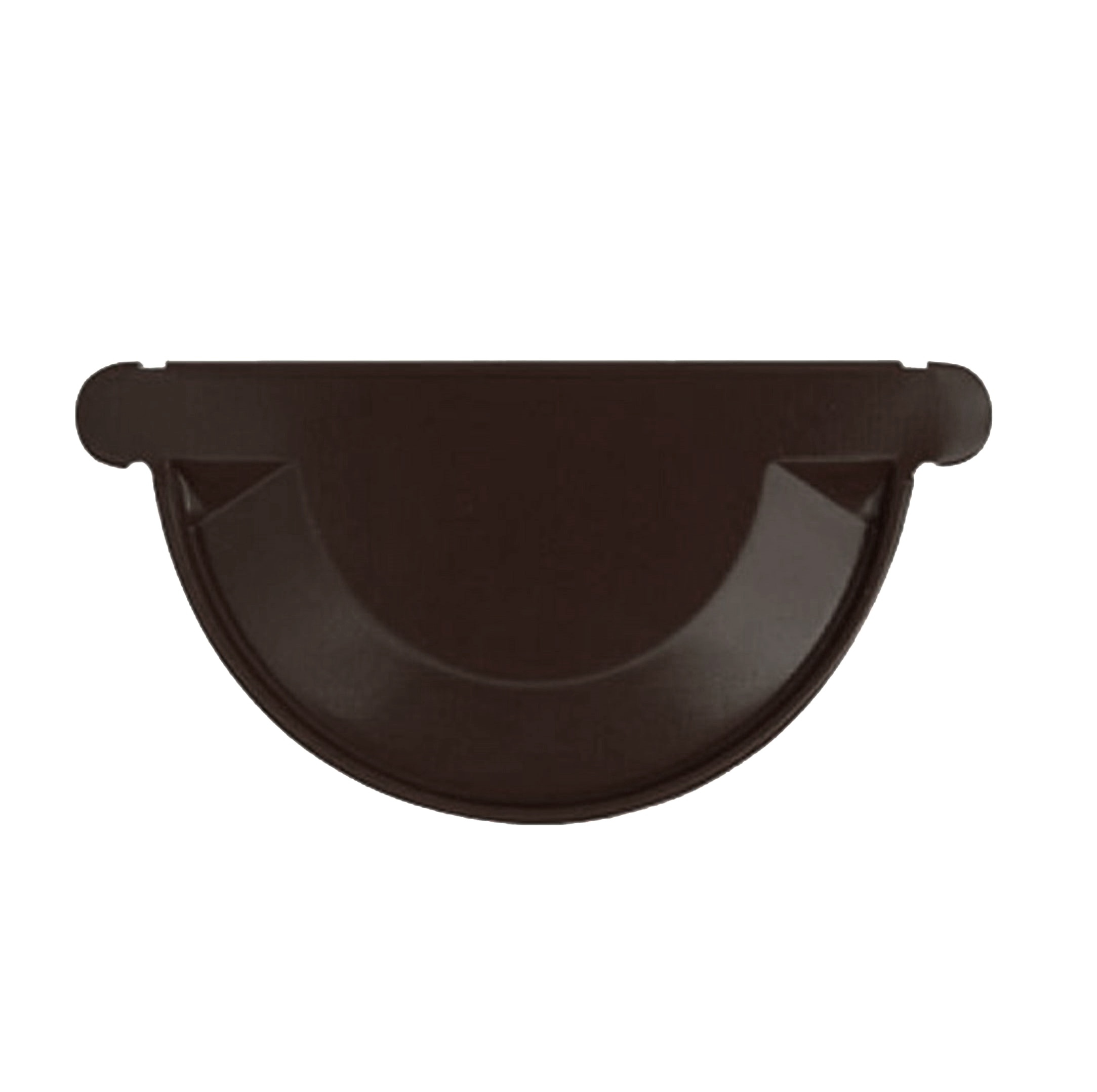 Capac jgheab D 150 mm, maro inchis  Bravo