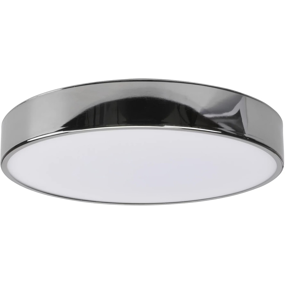 Plafoniera LED integrat Wapta GOODHOME, 20 W, 1200 lm, 4000K, IP44, crom