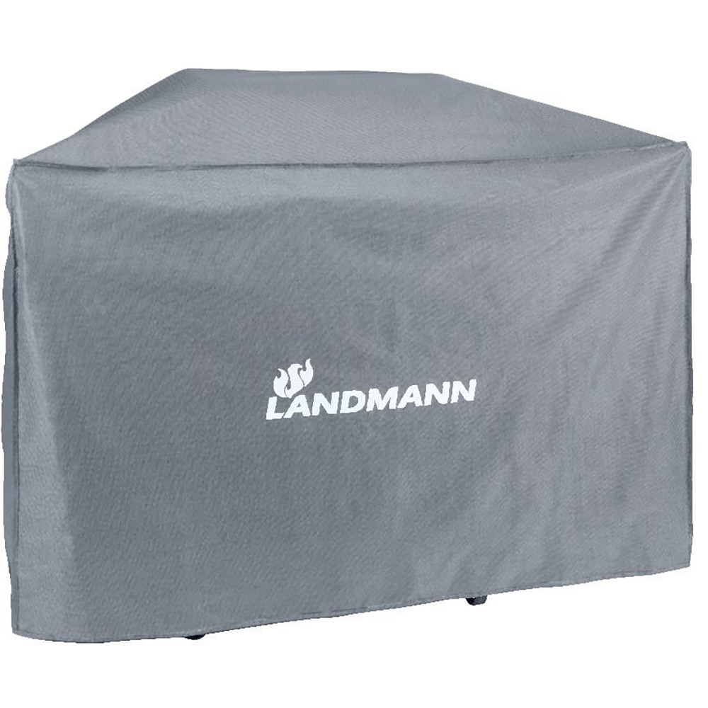 Husa pentru gratar Landmann, poliester, 145 x 120 x 60 cm, gri