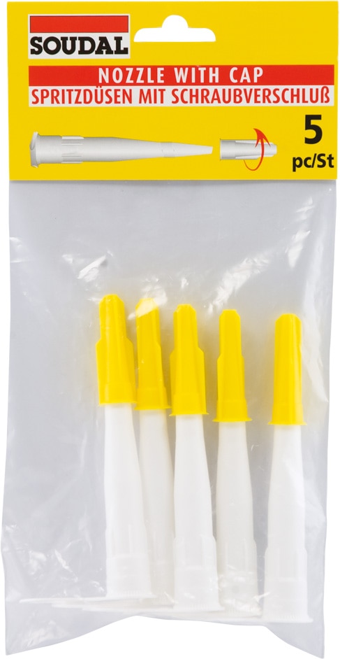 Aplicator pentru silicon set 5 bucati  Soudal