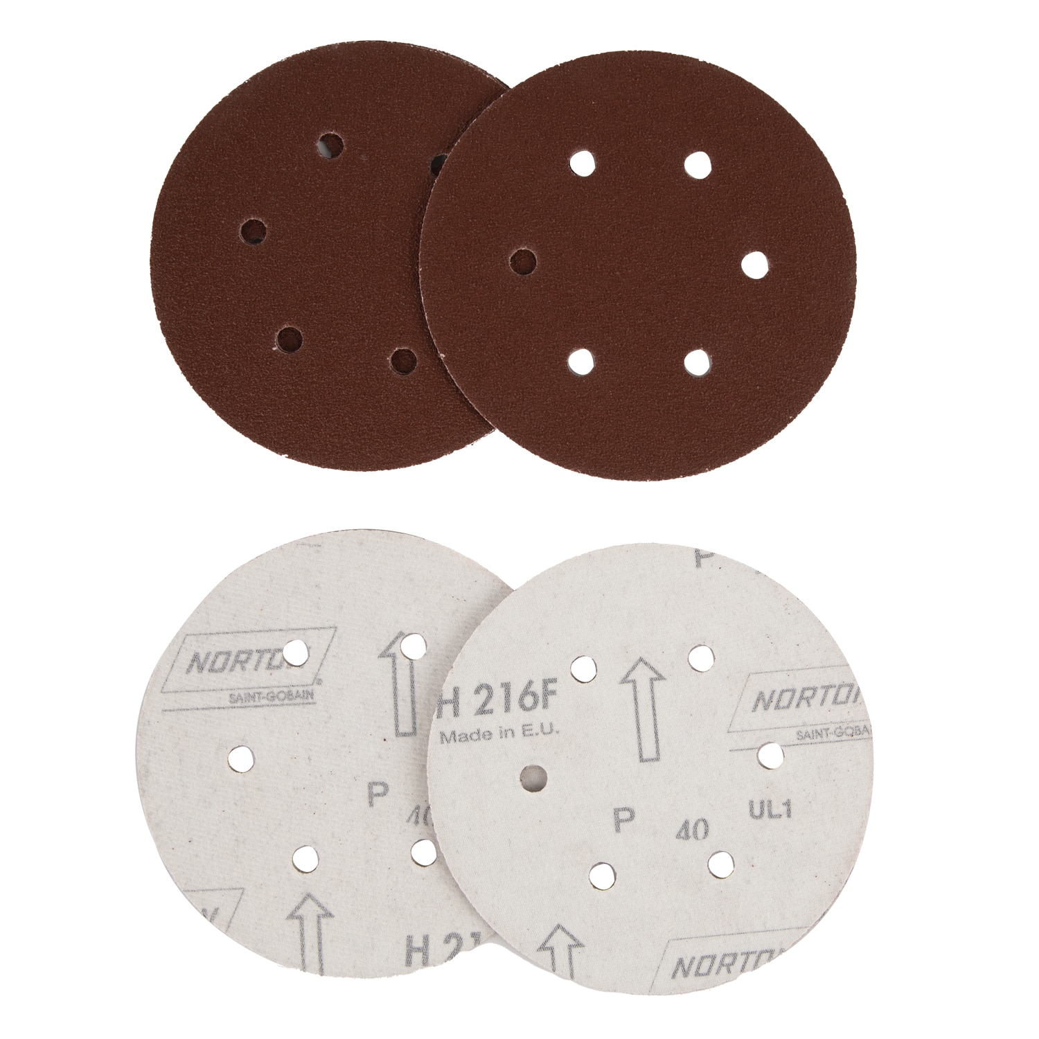 Disc Smirghel de Slefuire Cu Gauri, 150, P40   Norton 