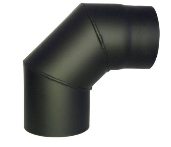 Cot pentru cos de fum cu gura de vizitare, D 200 mm, 90