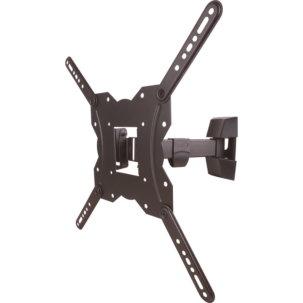 Suport TV perete WELL SW155, reglabil, 23-55", 20kg, negru