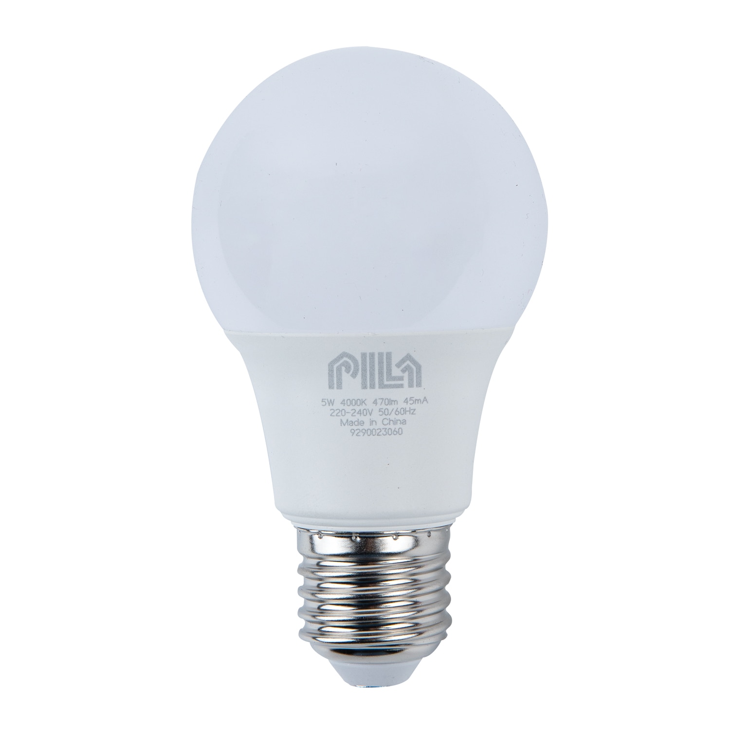 Bec LED, E27, 40W, 4000K, model A60  Philips Pila