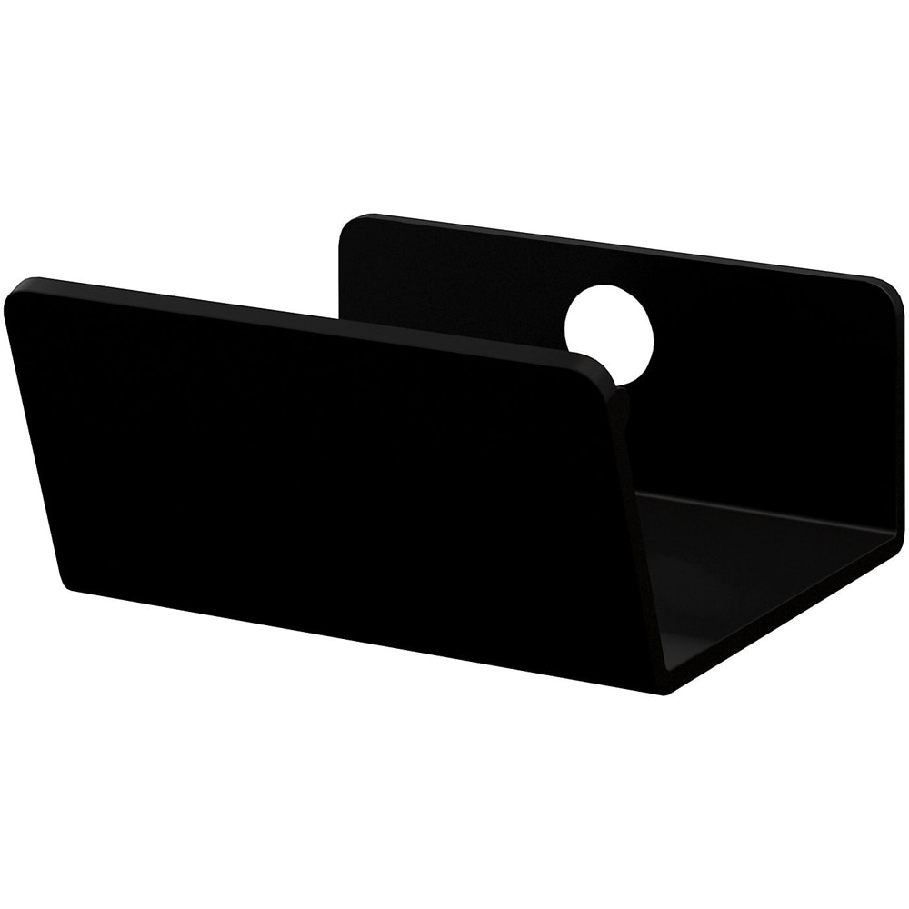 Maner GOODHOME Atomia, otel, 3.7 cm, 2 bucati, negru mat