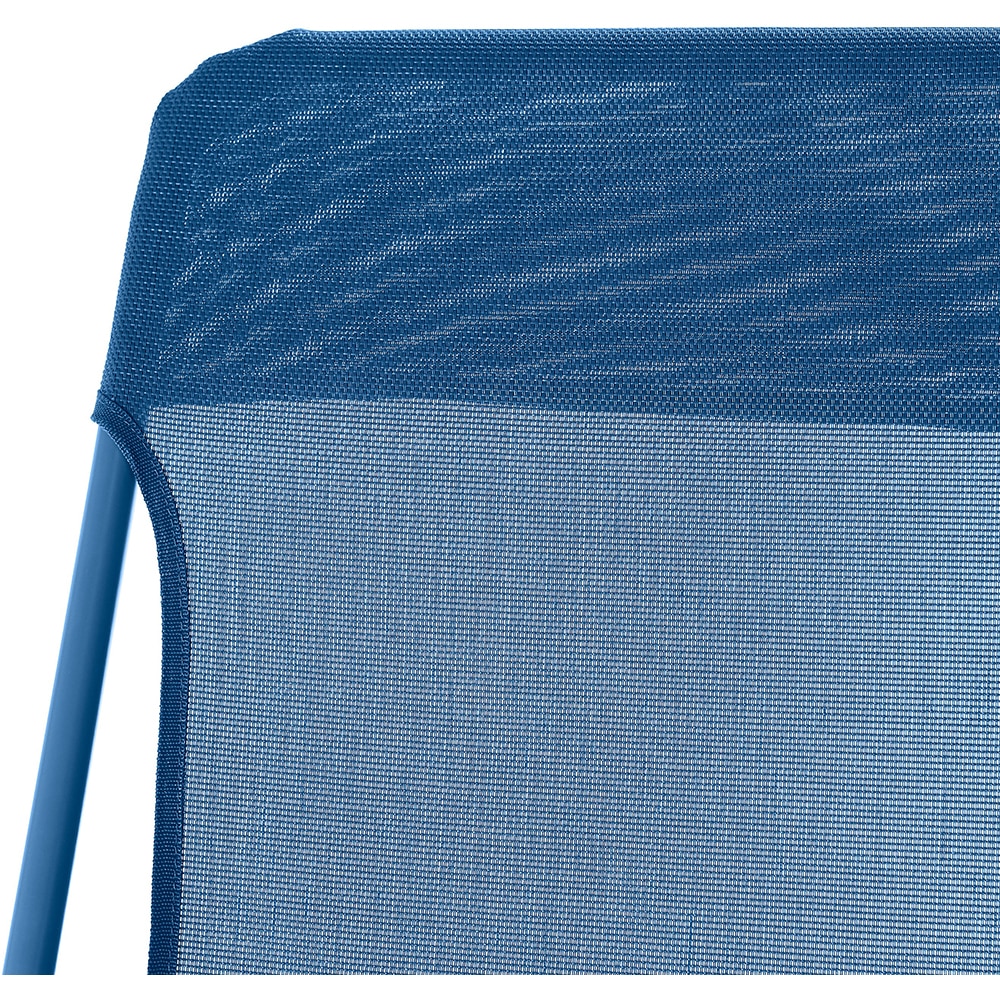 Scaun terasa GOODHOME Joline, otel, 56 x 82 x 91 cm, albastru