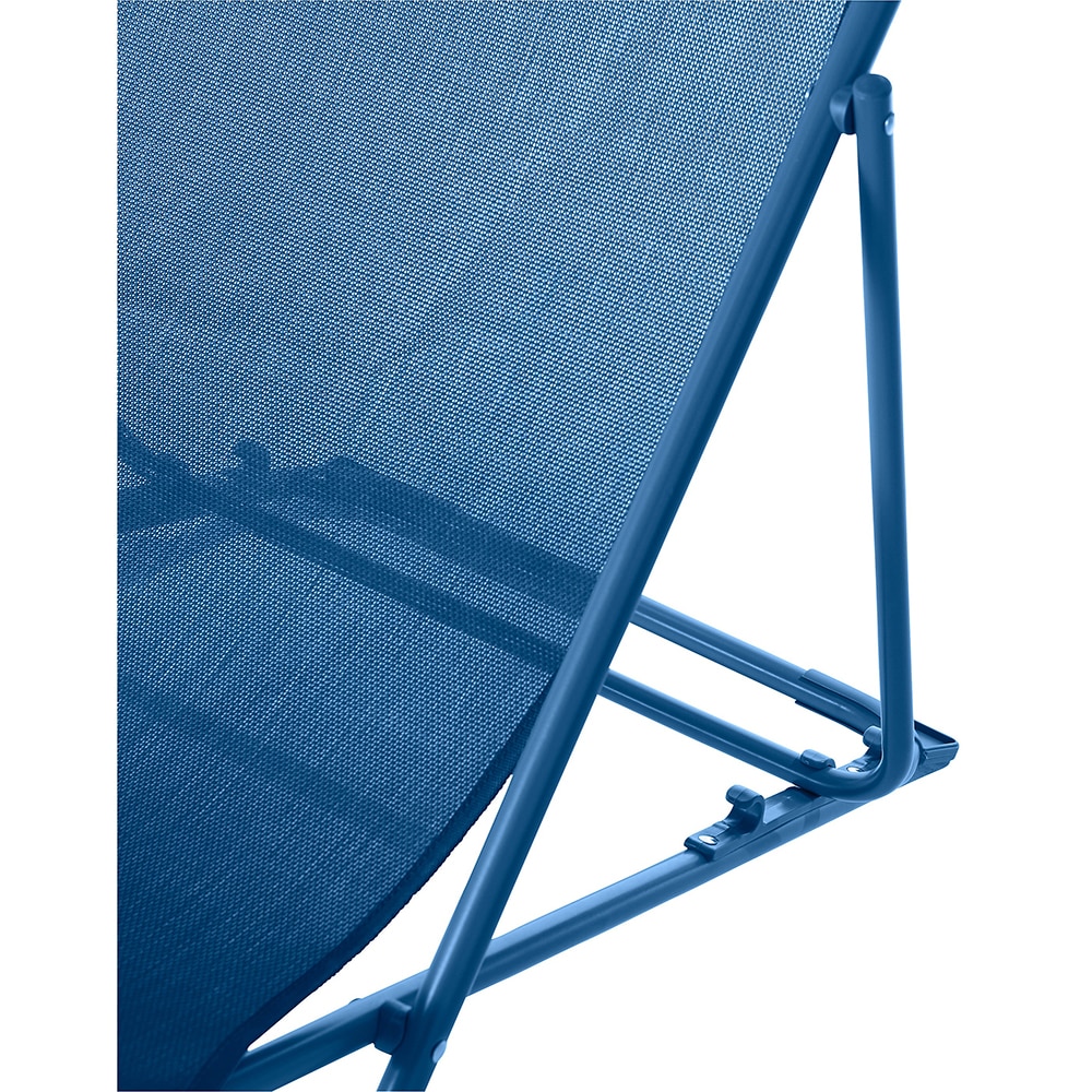 Scaun terasa GOODHOME Joline, otel, 56 x 82 x 91 cm, albastru