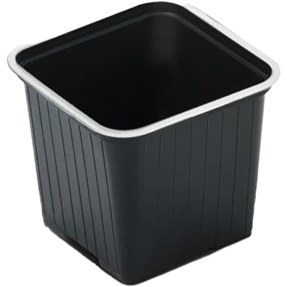 Ghiveci rasad patrat NAPOCHIM, polipropilena, 7 x 7 x 6 cm, negru