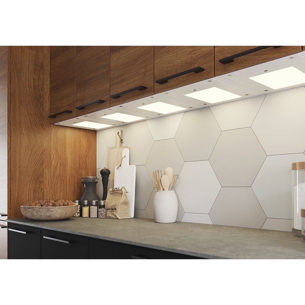 Aplica mobilier bucatarie GOODHOME Carraway, 5W, IP20, alb