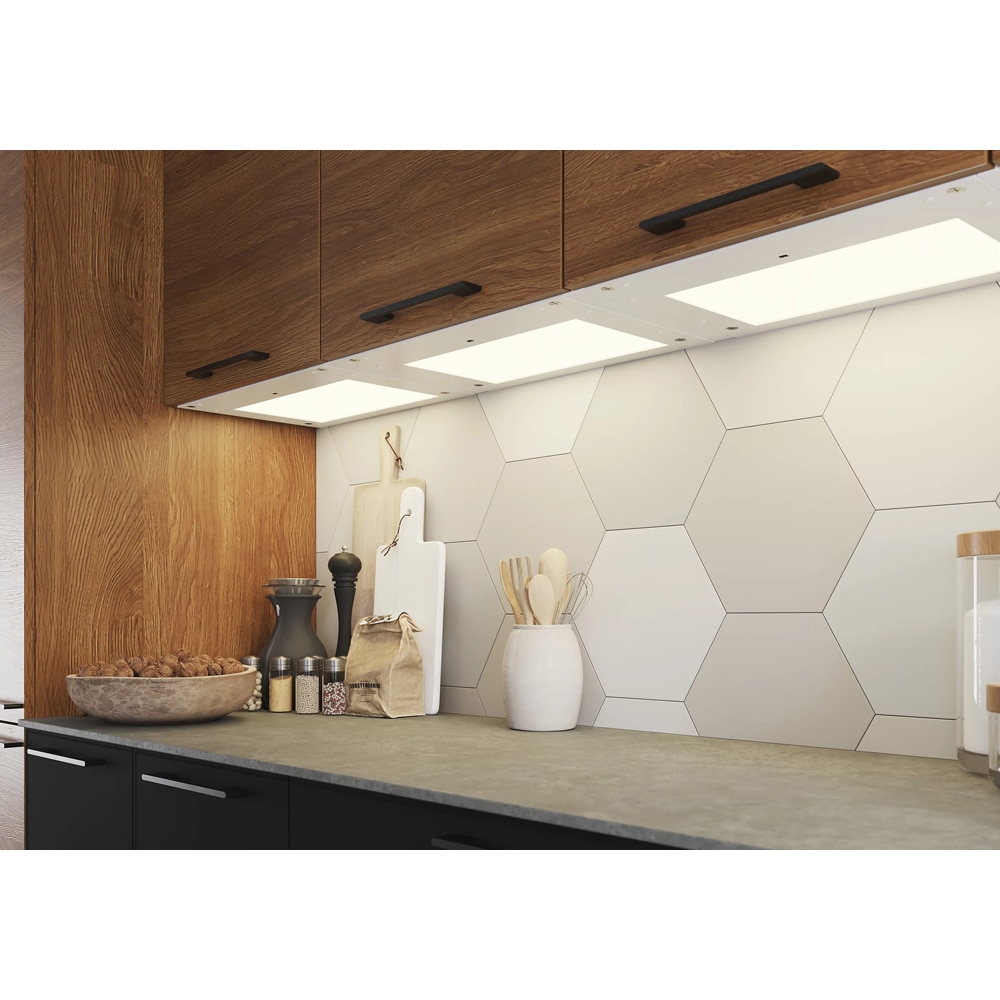 Aplica mobilier bucatarie GOODHOME Carraway, 9W, IP20, 960 lm, alb