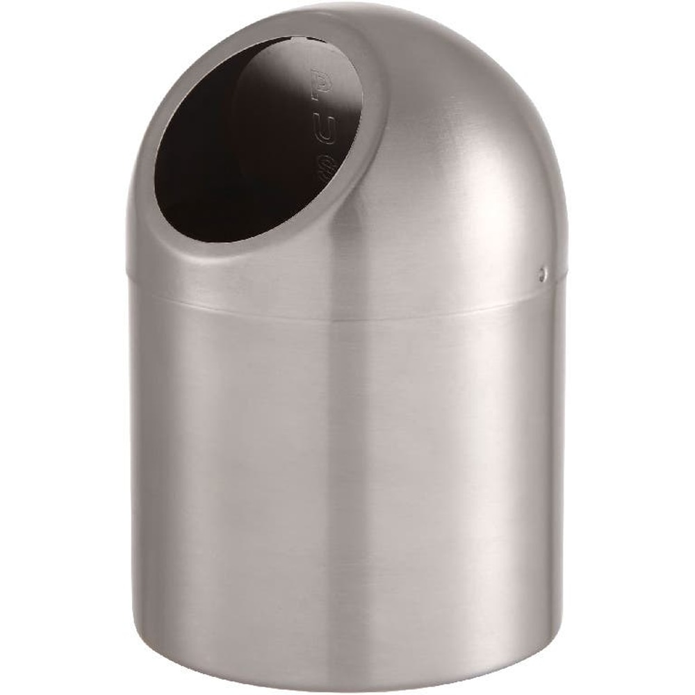 Cos gunoi pentru baie GOODHOME Kolvo 101058802, 1 l, rotund, otel inoxidabil, argintiu