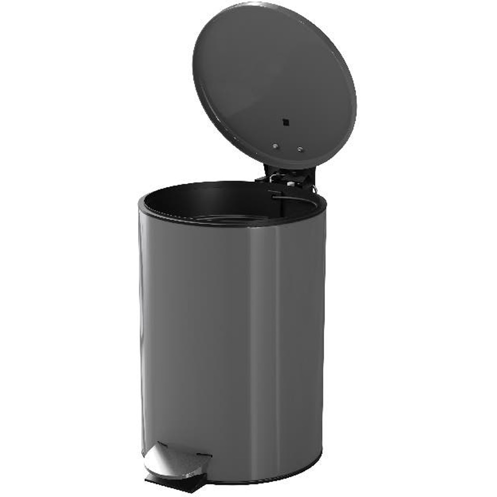 Cos gunoi pentru baie GOODHOME Koros 101058806, 3 l, rotund, otel inoxidabil, antracit