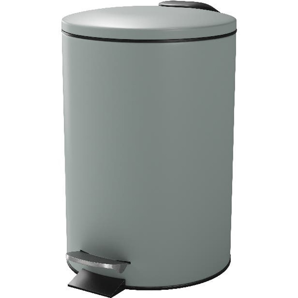 Cos gunoi pentru baie GOODHOME Koros 101058811, 3 l, rotund, otel inoxidabil, gri