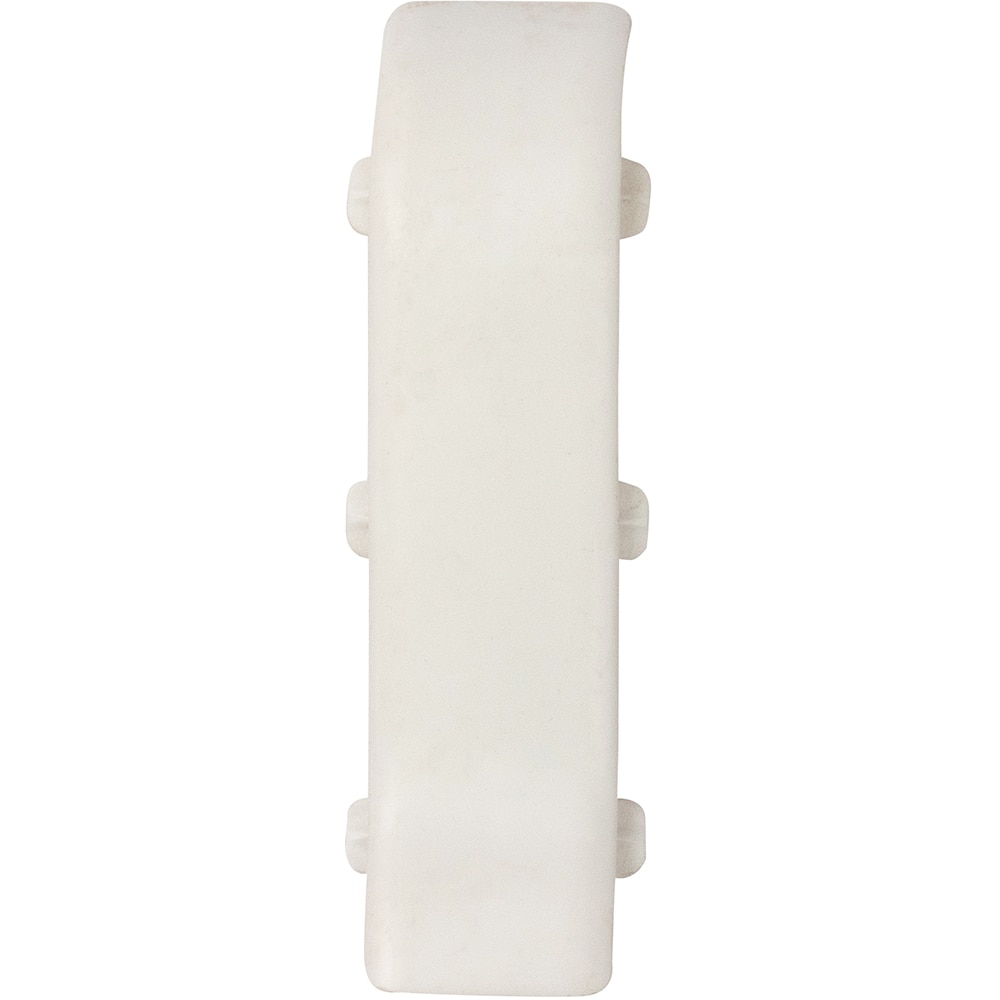 Element de legatura IDEAL Elite, PVC, 2 bucati, alb