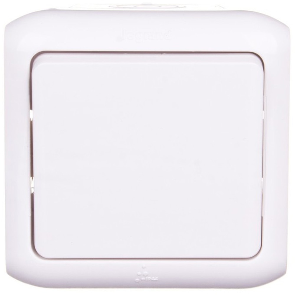 Intrerupator cap-scara LEGRAND, aparent, 10A, alb