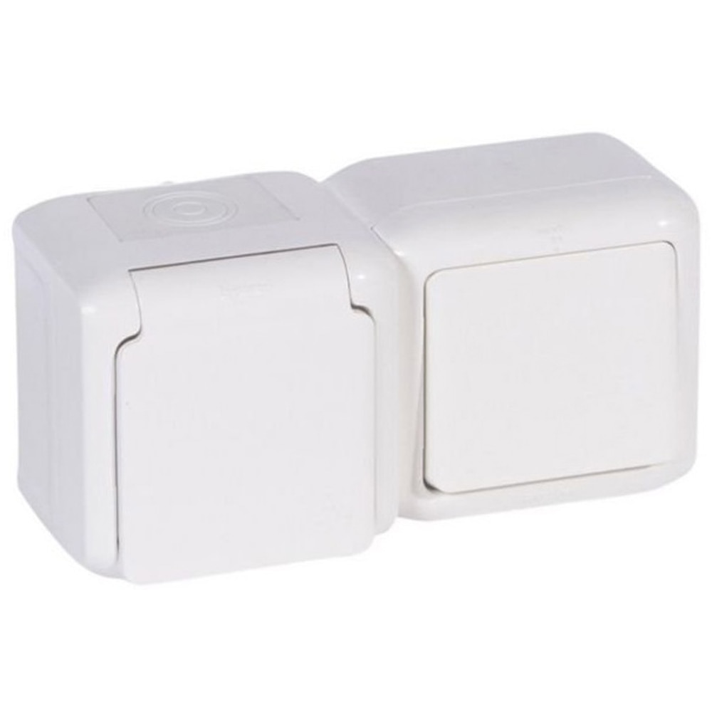 Priza LEGRAND, interior, IP44, 16A, alb