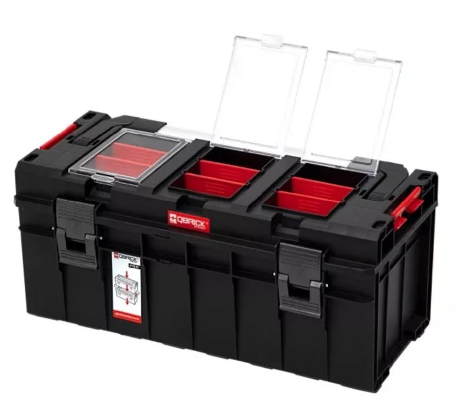 Cutie din plastic pentru scule, 24,6 x 54,5 x 27 cm  Qbrick