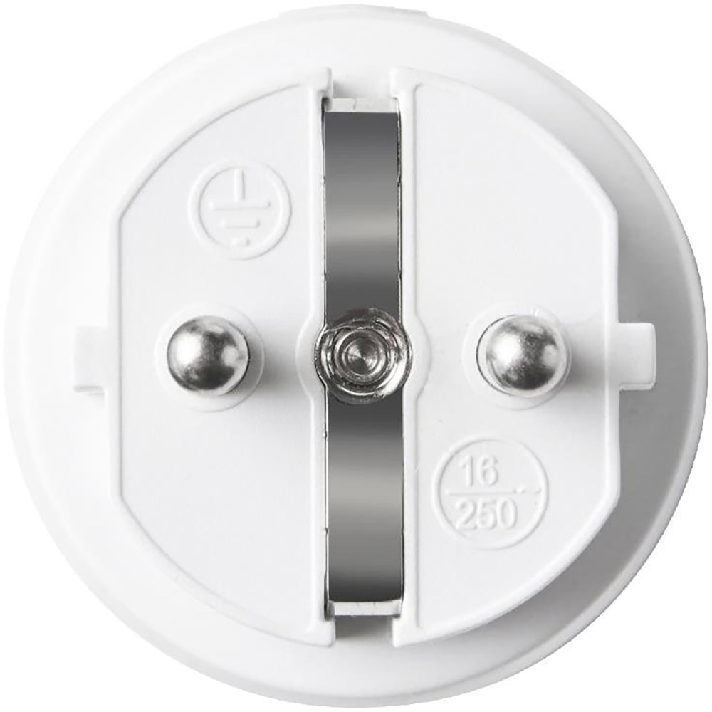 Priza conectare prin telecomanda GOODHOME, 3680W, 16A, IP20 25 m, ABS, alb