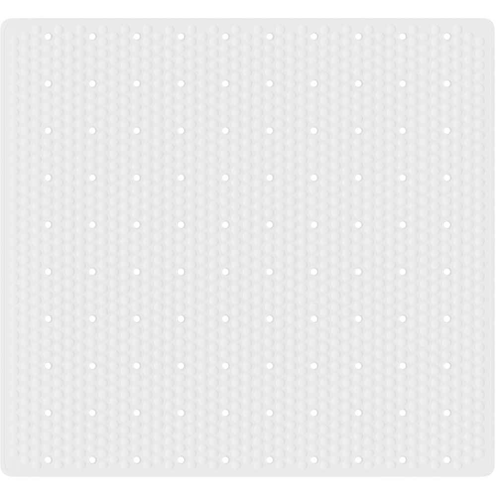 Covoras baie Glooma GoodHome, 50 x 50 cm, alb