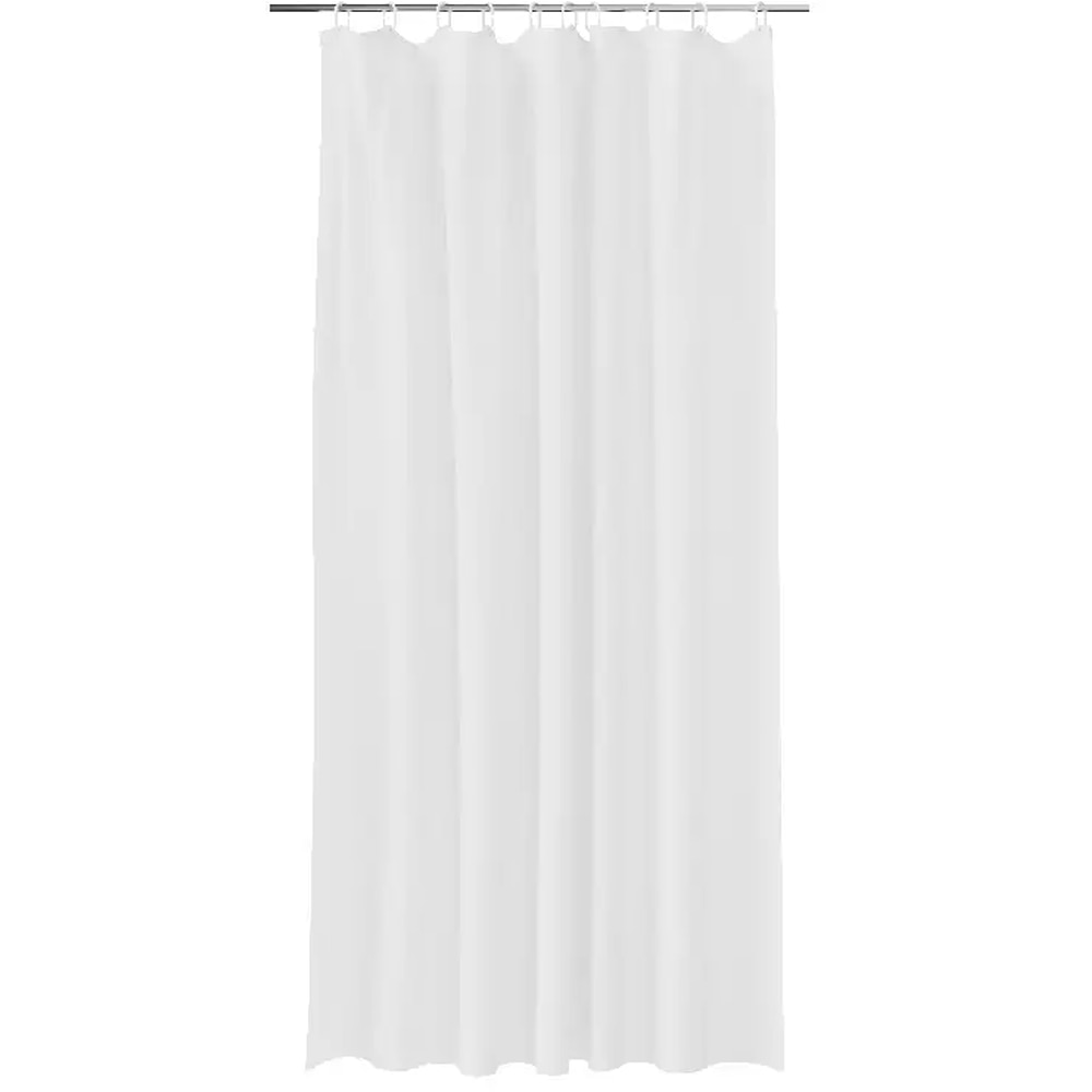Perdea dus GOODHOME Koros, poliester, 180 x 200 cm, alb