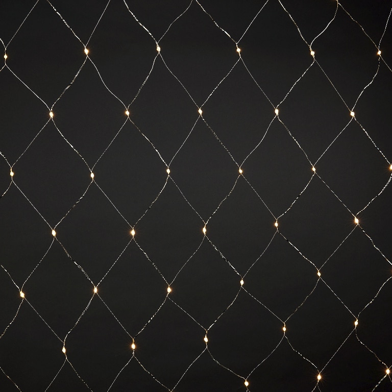 Perdea lumini, 120 led-uri, 2 m, iluminare alb rece