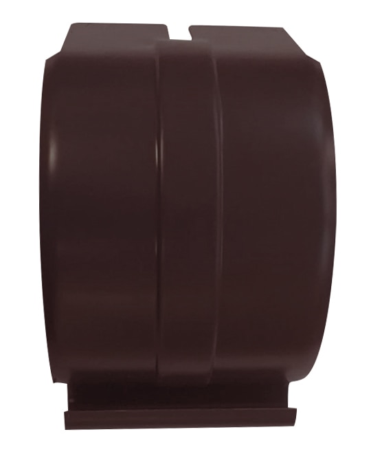 Bratara jgheab click D 125 mm, maro inchis  Bravo