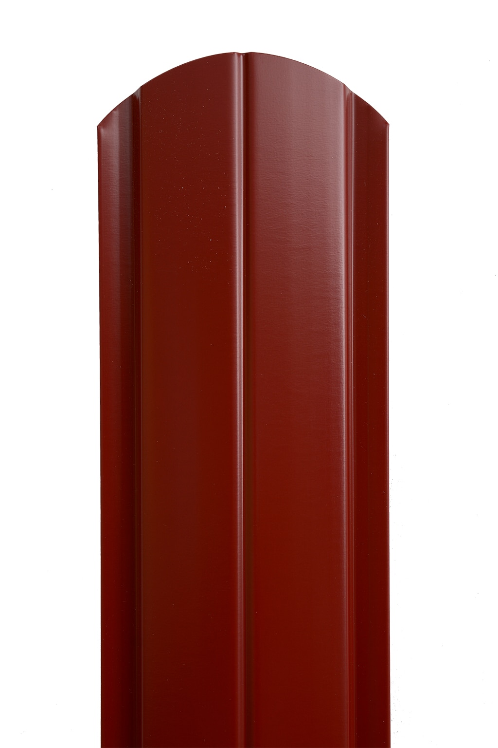 Sipca metalica rosie pt garduri, 175 x 10.7 cm, 0.45 mm