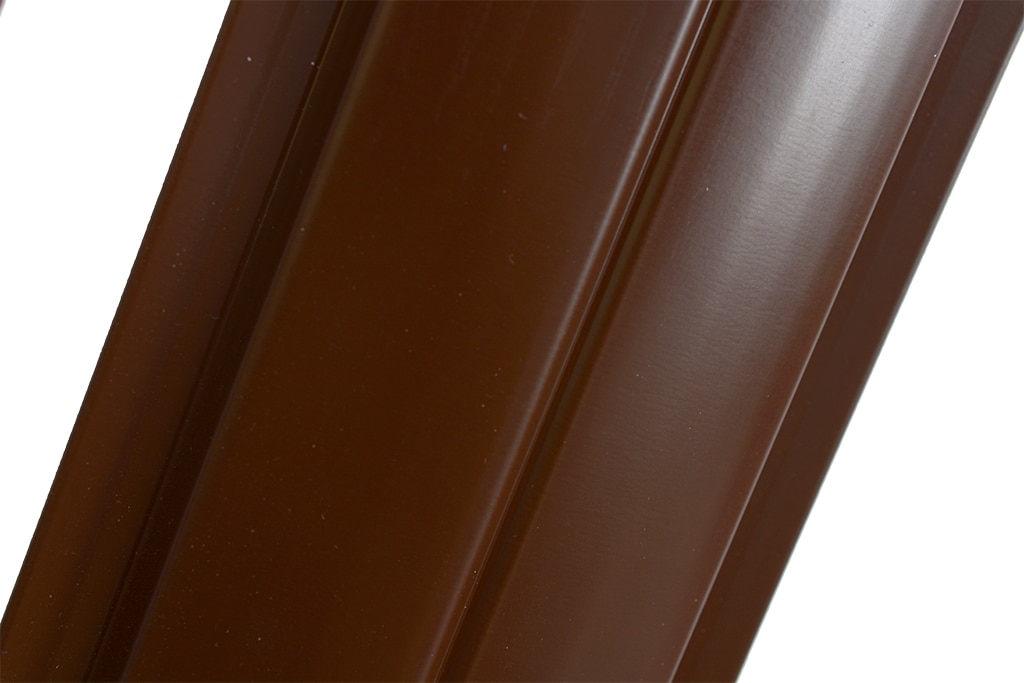 Sipca metalica maro pt garduri, 150 x 10.7 cm, 0.45 mm
