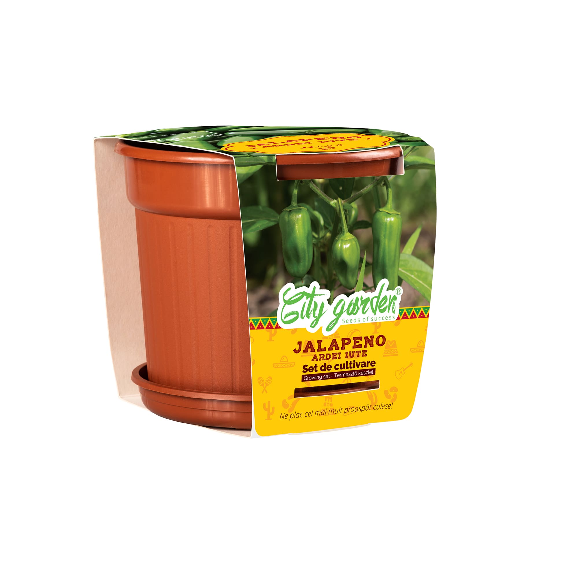 Set de cultivare Jalapeno ardei iute • Yurta