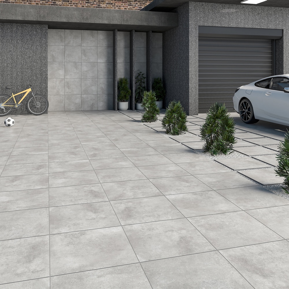Gresie exterior Luna, gri, 60 x 60 cm, 0.72 mp/cutie