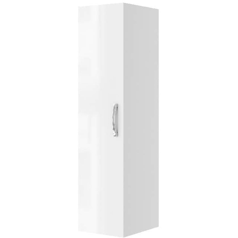 Dulap baie Aruna, 27.5 x 32 x 112 cm, alb