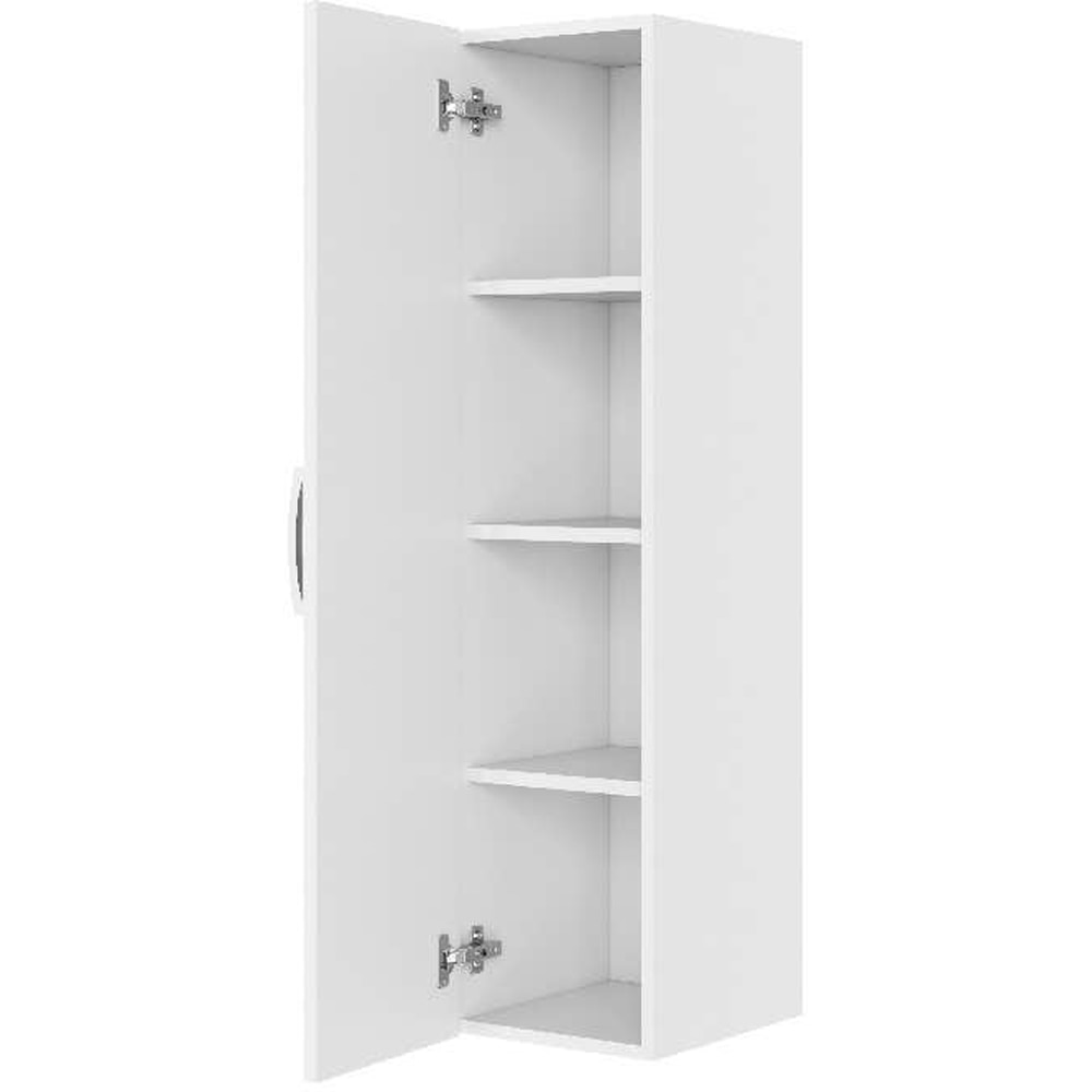 Dulap baie Aruna, 27.5 x 32 x 112 cm, alb