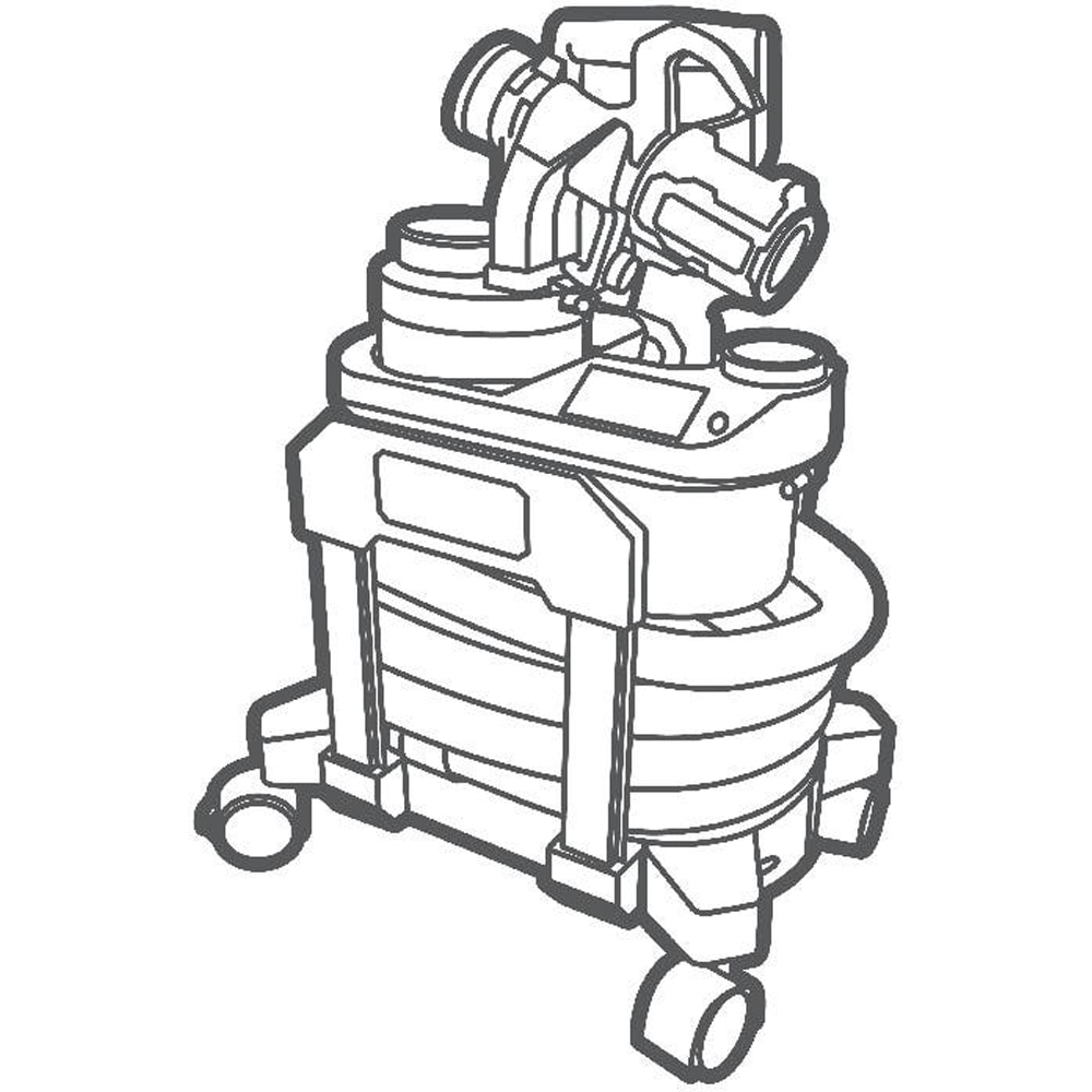 Pistol de vopsit profesional Erbauer EPS800, 800W, 1000ml, 66l/h