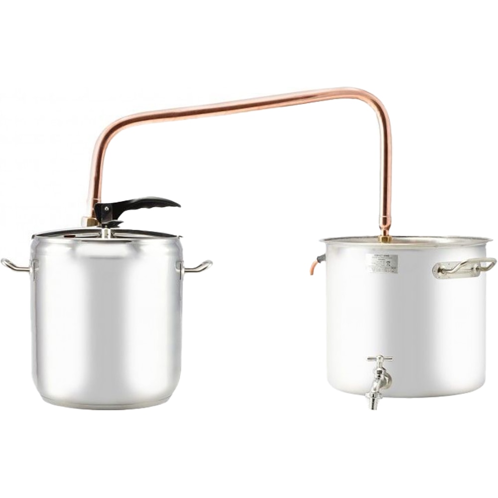 Alambic pentru tuica PERFECT HOME IS48026, 17l, otel-cupru
