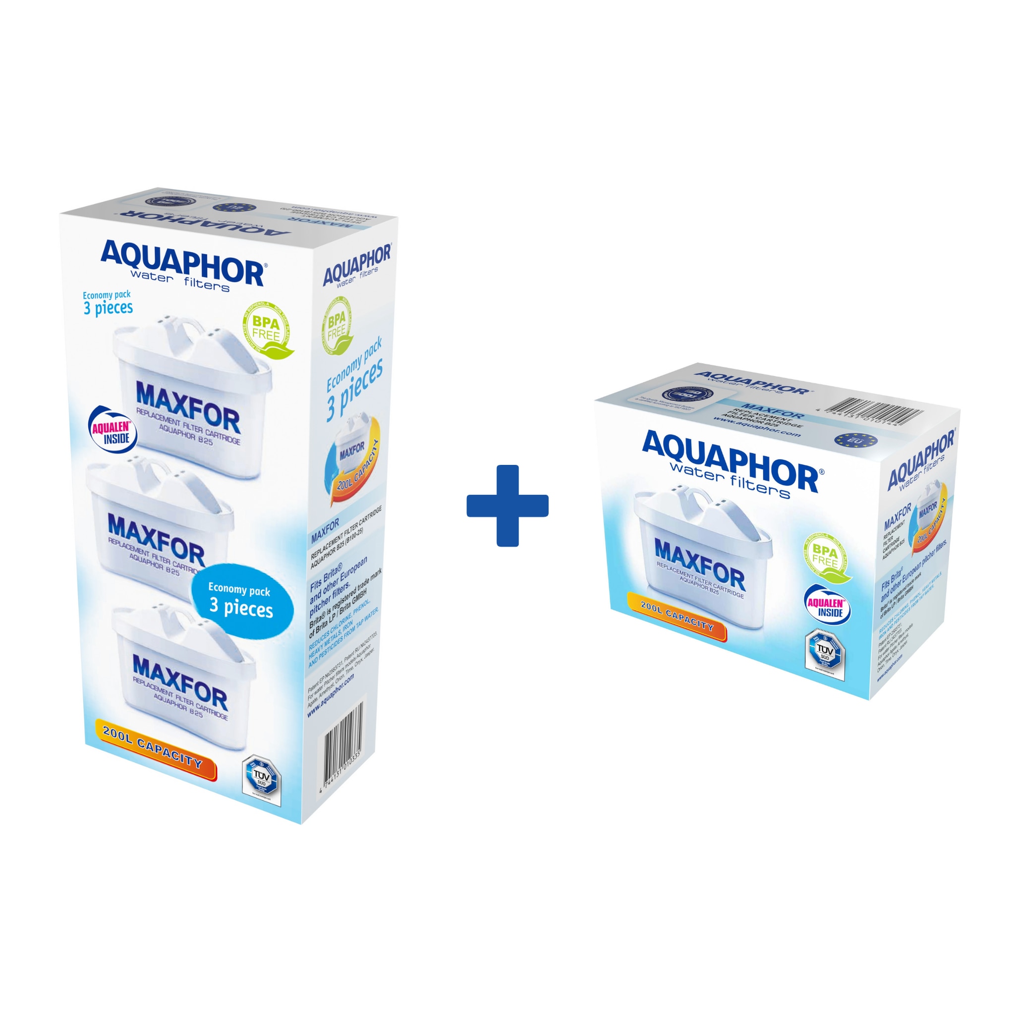 Pachet 4 bucati cartus B25 Maxfor • Aquaphor